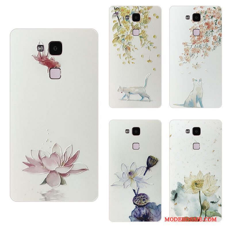 Hoesje Huawei Mate S Kleur Mooi Chinese Stijl, Hoes Huawei Mate S Bescherming Telefoon Jeugd