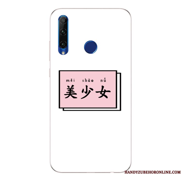 Hoesje Huawei P Smart+ 2019 Siliconen Patroon Anti-fall, Hoes Huawei P Smart+ 2019 Zacht Telefoon