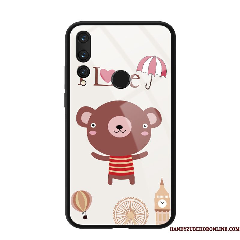 Hoesje Huawei P Smart+ 2019 Zacht Glas Spiegel, Hoes Huawei P Smart+ 2019 Zakken Tempererentelefoon