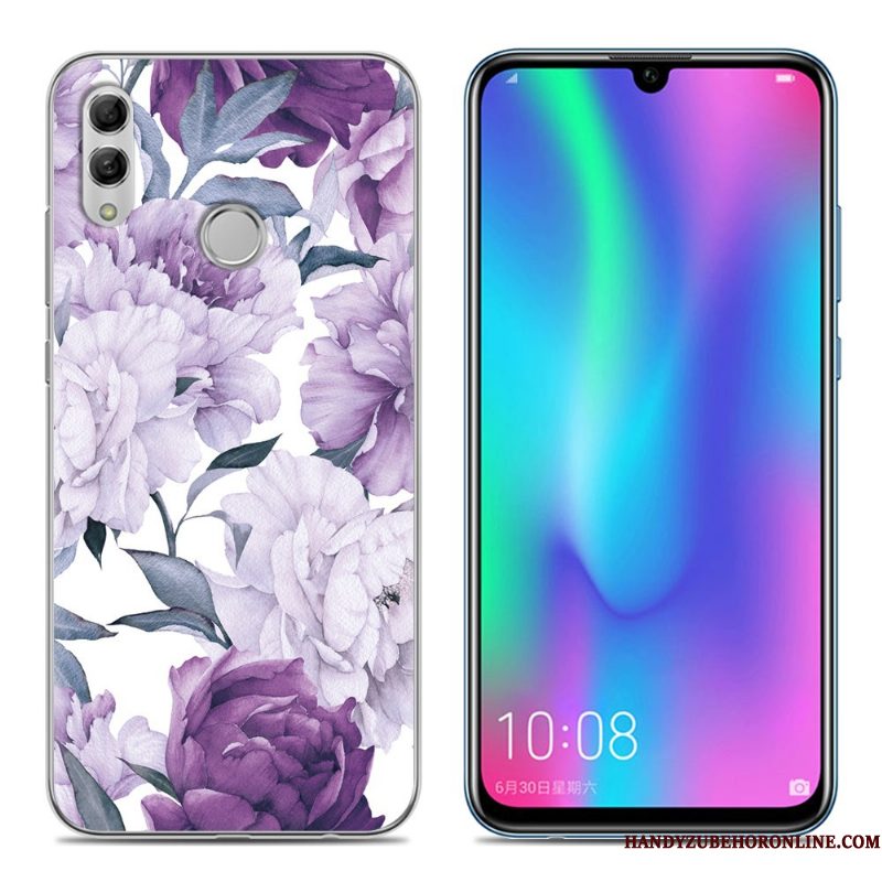 Hoesje Huawei P Smart 2019 Zacht Telefoon Jeugd, Hoes Huawei P Smart 2019 Purper