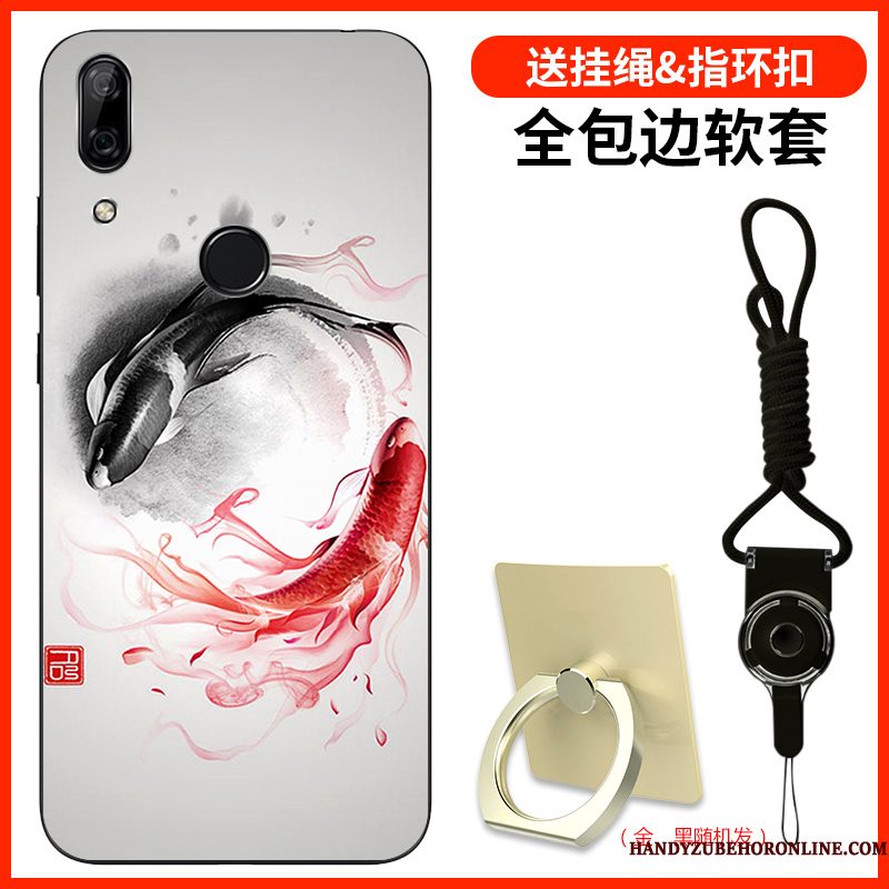 Hoesje Huawei P Smart Z Siliconen Dunne Anti-fall, Hoes Huawei P Smart Z Bescherming Telefoon
