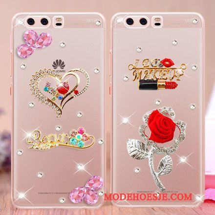 Hoesje Huawei P10 Kleur Telefoon Persoonlijk, Hoes Huawei P10 Bescherming Anti-fall Hanger