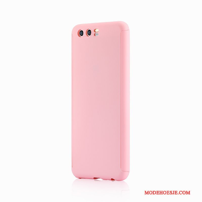 Hoesje Huawei P10 Plus Scheppend Trend Schrobben, Hoes Huawei P10 Plus Zakken Roze Persoonlijk