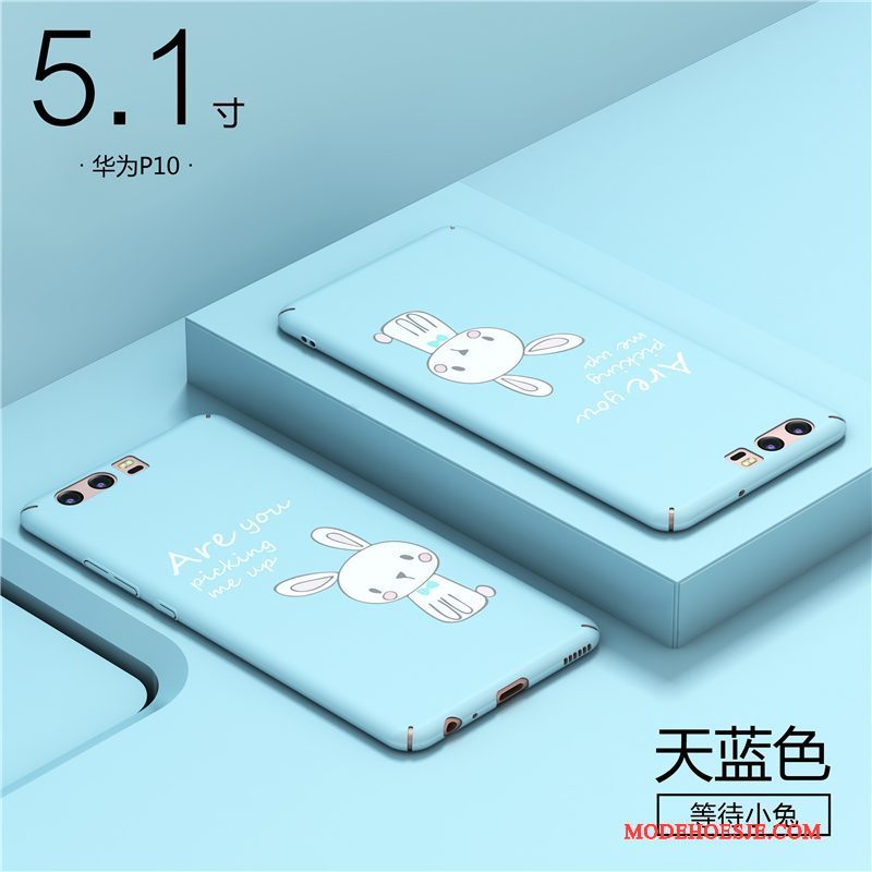 Hoesje Huawei P10 Plus Zakken Persoonlijk Trend, Hoes Huawei P10 Plus Bescherming Telefoon Lichtblauw