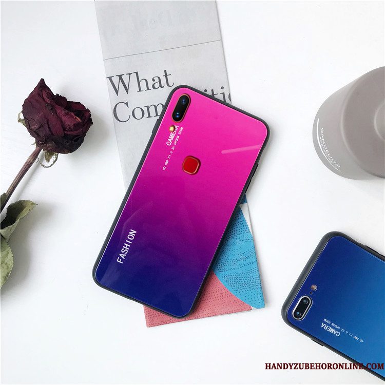 Hoesje Huawei P20 Lite Zacht Hanger Regenboog, Hoes Huawei P20 Lite Zakken Roodtelefoon