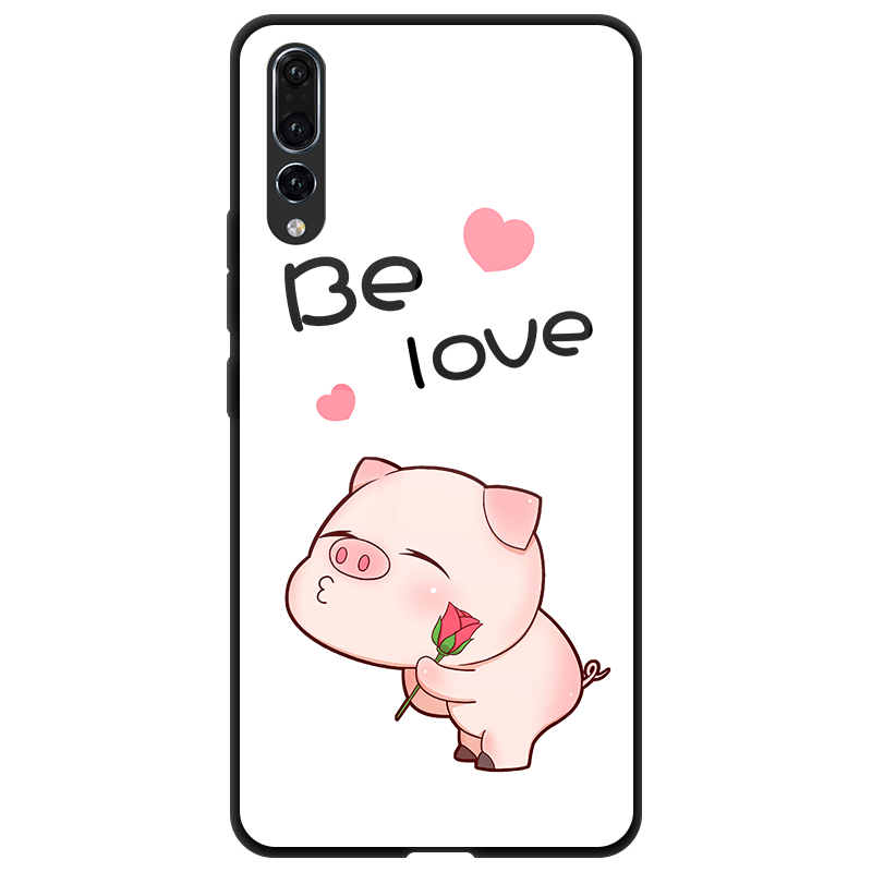 Hoesje Huawei P20 Pro Spotprent Wit Glas, Hoes Huawei P20 Pro Telefoon Lovers