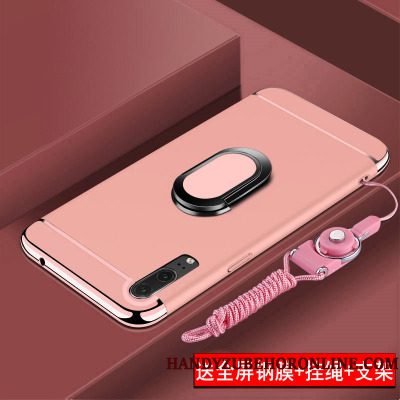 Hoesje Huawei P20 Zakken Roze Schrobben, Hoes Huawei P20 Scheppend Persoonlijktelefoon