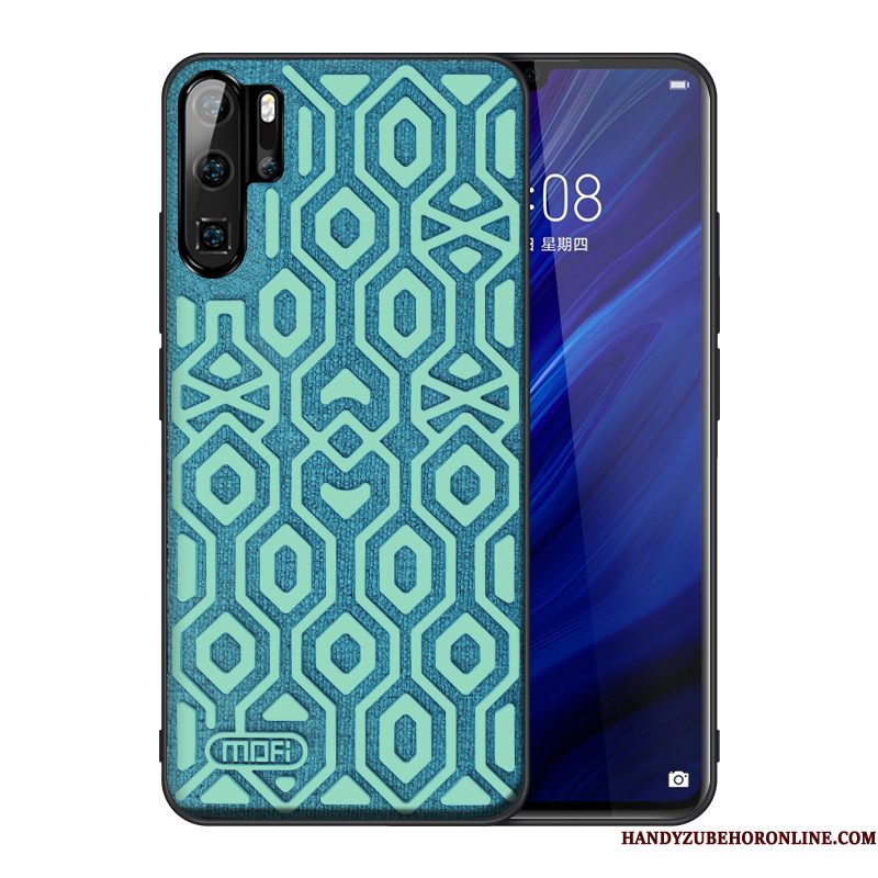 Hoesje Huawei P30 Pro Zakken Schrobbentelefoon, Hoes Huawei P30 Pro Zacht High End Dun