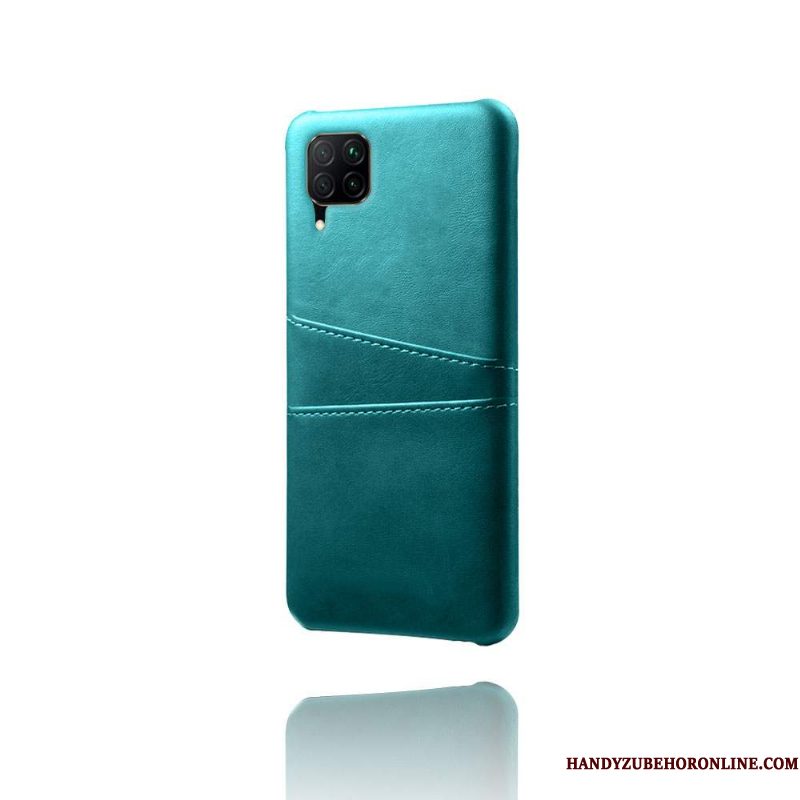 Hoesje Huawei P40 Lite Leer Groen Persoonlijk, Hoes Huawei P40 Lite Scheppend Telefoon Kaart