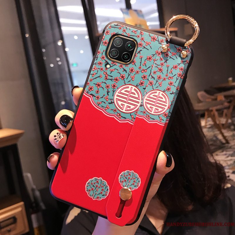 Hoesje Huawei P40 Lite Zacht Trendy Merk Wind, Hoes Huawei P40 Lite Siliconen Chinese Stijl Net Red