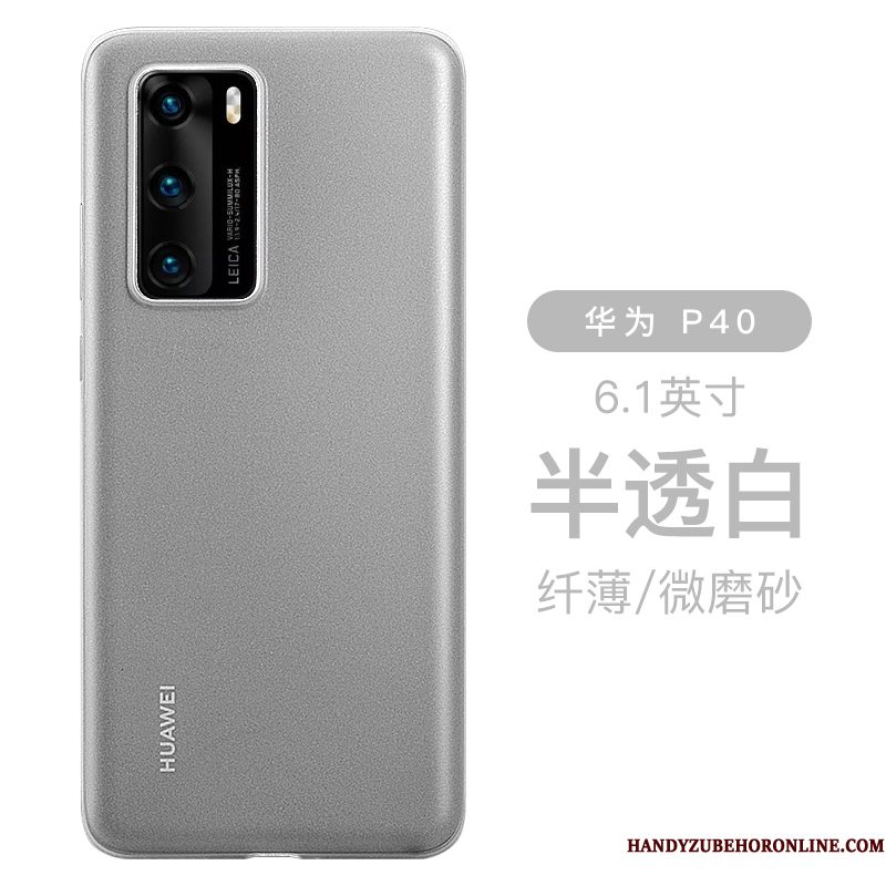 Hoesje Huawei P40 Zakken Schrobben Dun, Hoes Huawei P40 Zacht Nieuw Patroon