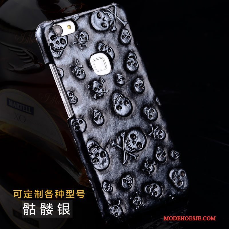 Hoesje Huawei P9 Leer Anti-falltelefoon, Hoes Huawei P9 Bescherming Hard Hoge