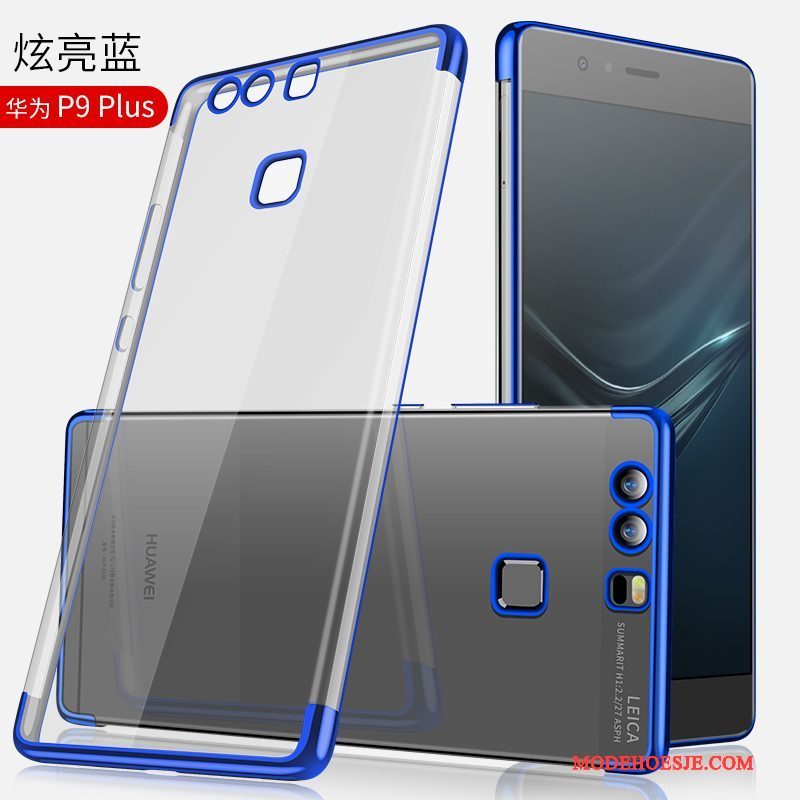 Hoesje Huawei P9 Plus Zacht Trendy Merk Doorzichtig, Hoes Huawei P9 Plus Siliconen Telefoon Dun
