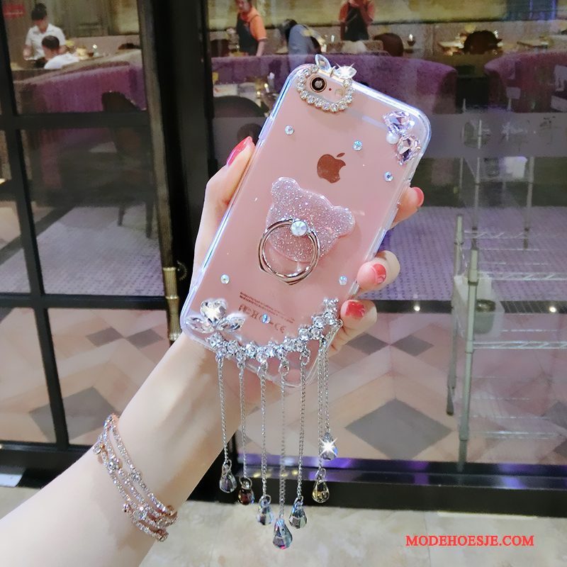 Hoesje Huawei P9 Zakken Telefoon Trendy Merk, Hoes Huawei P9 Strass Beren Ring