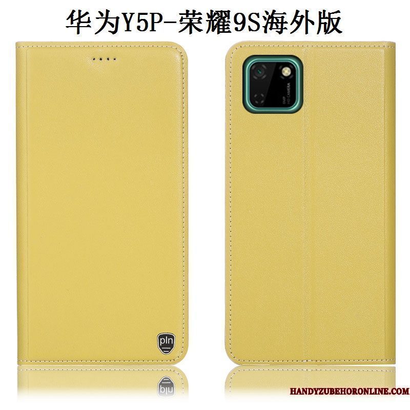 Hoesje Huawei Y5p Bescherming Geeltelefoon, Hoes Huawei Y5p Zakken Anti-fall