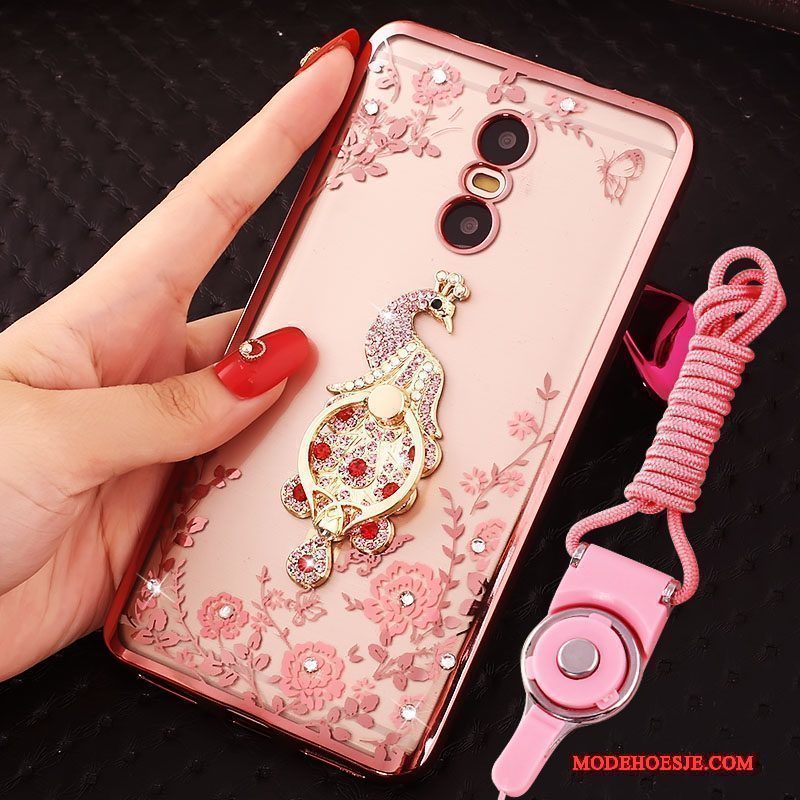 Hoesje Mi 4 Bescherming Mini Roze, Hoes Mi 4 Anti-falltelefoon