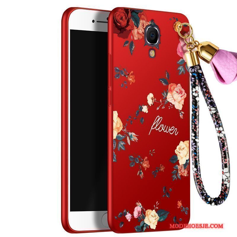 Hoesje Mi 4 Zacht Mini Hanger, Hoes Mi 4 Zakken Rood Anti-fall