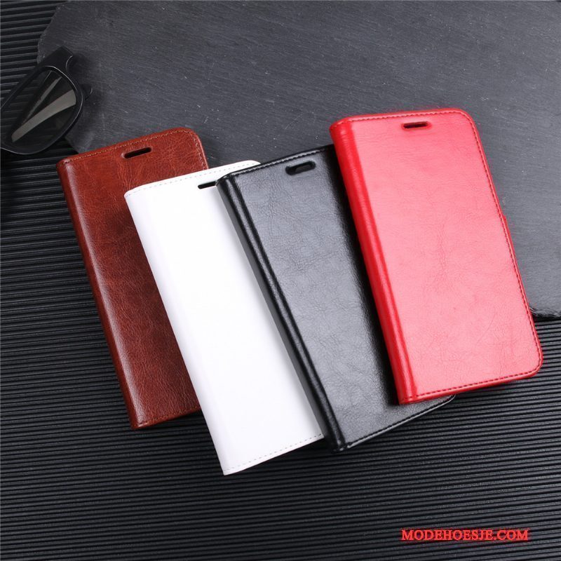 Hoesje Moto G5 Ondersteuning Kaart Rood, Hoes Moto G5 Folio Patroontelefoon
