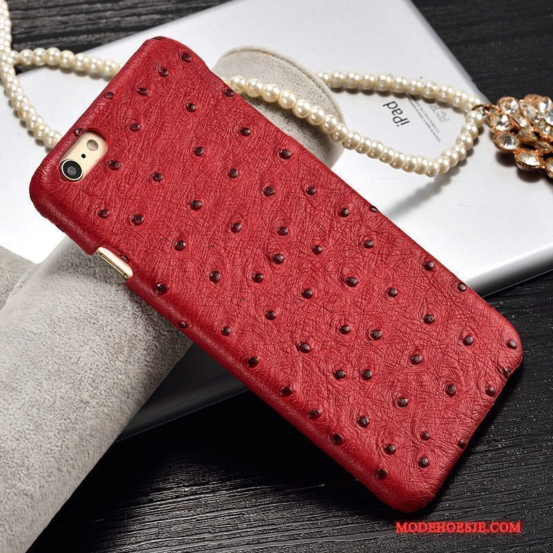 Hoesje Moto X Force Leer Telefoon Anti-fall, Hoes Moto X Force Bescherming Rood Achterklep