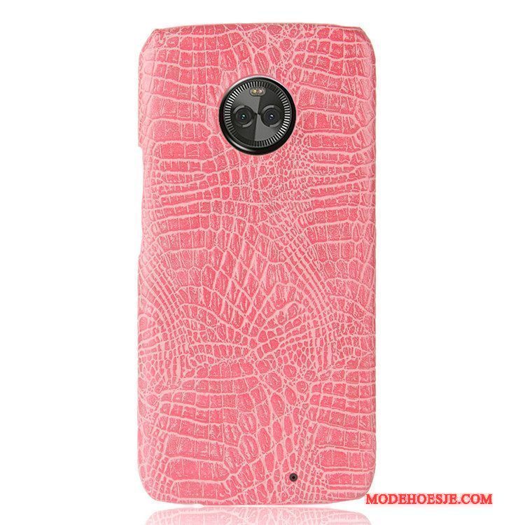 Hoesje Moto X4 Bescherming Achterkleptelefoon, Hoes Moto X4 Roze Licht