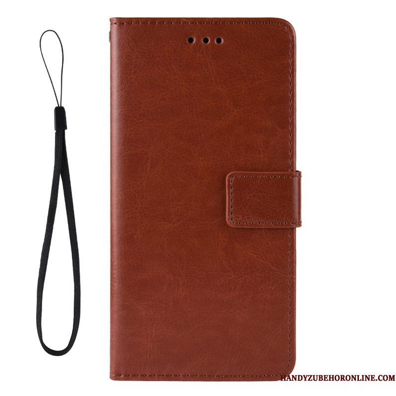 Hoesje Nokia 4.2 Folio Hanger Patroon, Hoes Nokia 4.2 Leer Telefoon