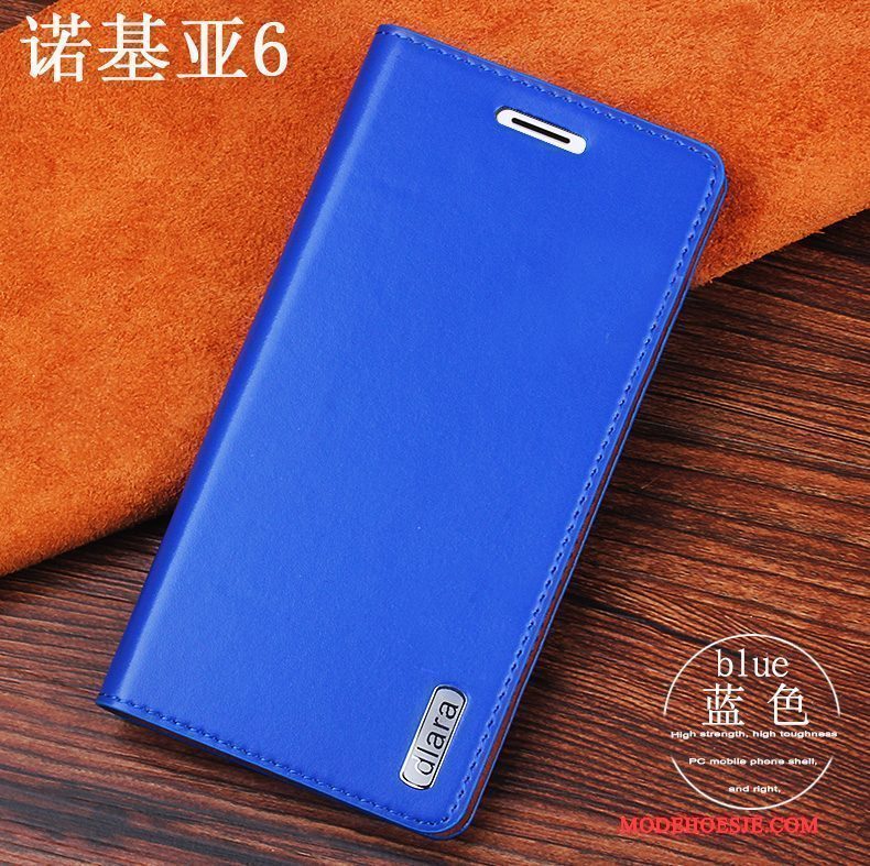 Hoesje Nokia 6 Siliconen Blauw Nieuw, Hoes Nokia 6 Bescherming