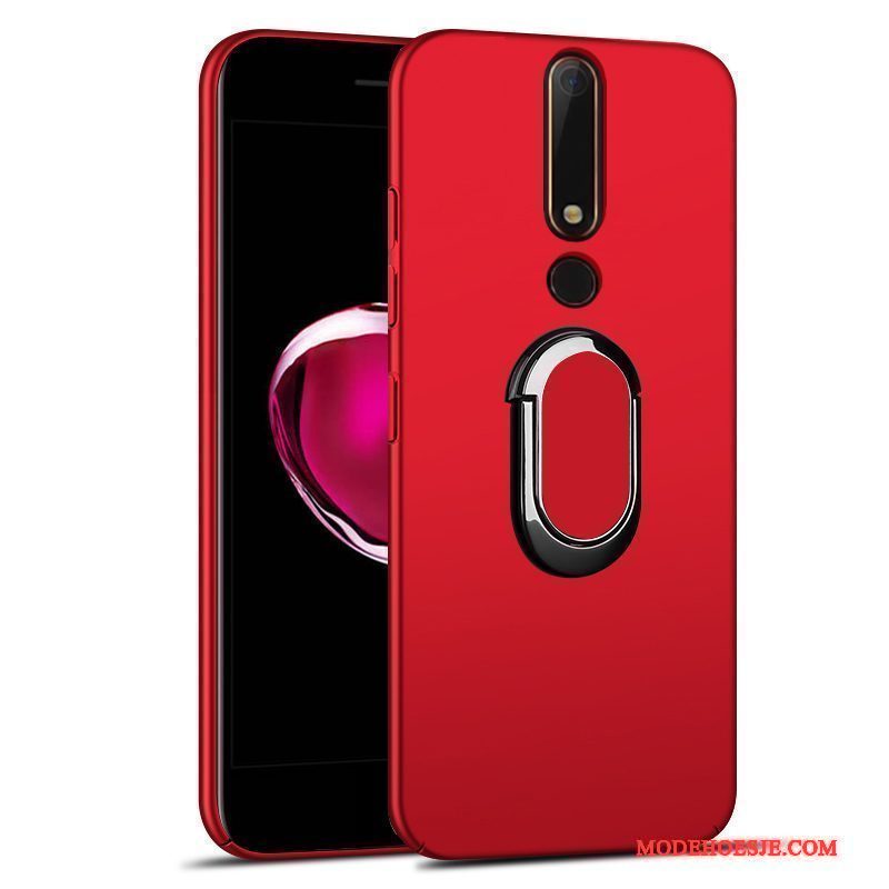 Hoesje Nokia 8 Zakken Hard Schrobben, Hoes Nokia 8 Rood Nieuw