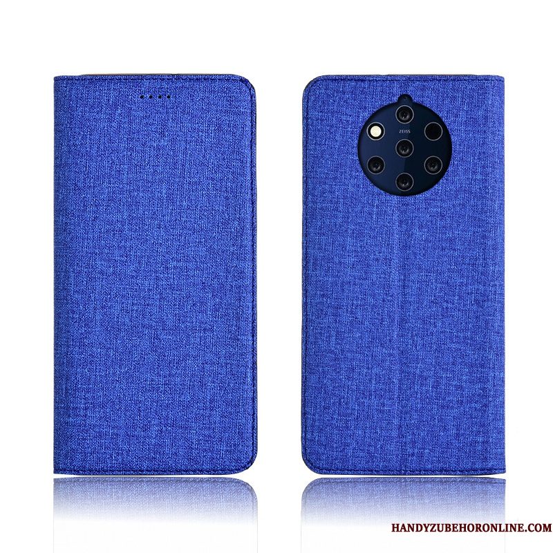 Hoesje Nokia 9 Pureview Zacht Nieuw Blauw, Hoes Nokia 9 Pureview Siliconen Telefoon Anti-fall