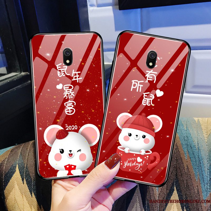 Hoesje Redmi 8a Bescherming Telefoon Hard, Hoes Redmi 8a Zakken Hart Eenvoudige