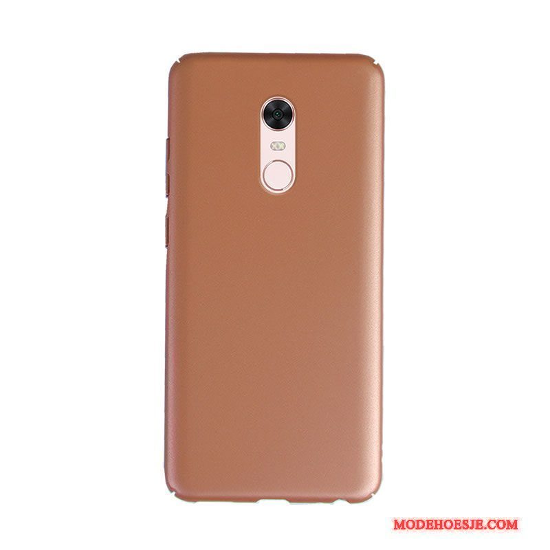 Hoesje Redmi Note 5 Zakken Oranje Hard, Hoes Redmi Note 5 Bescherming Kleur Anti-fall