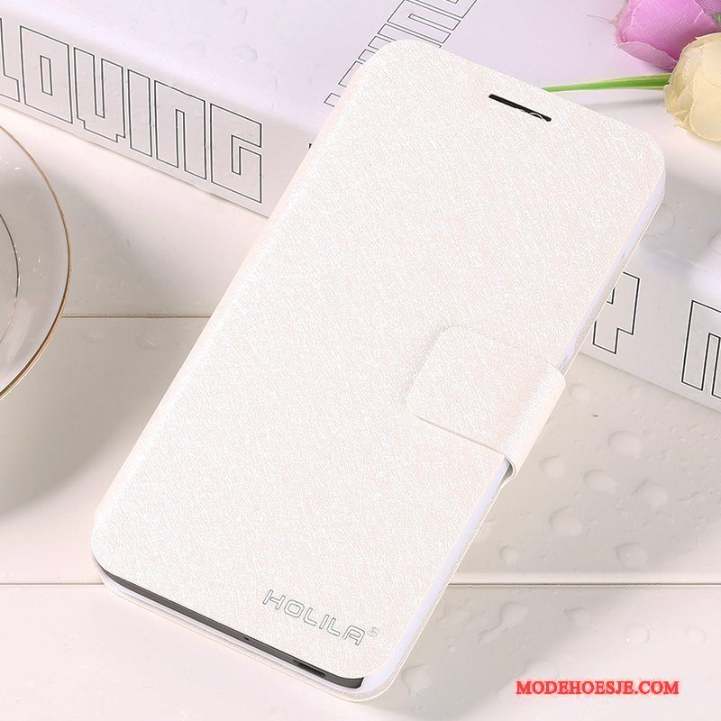 Hoesje Redmi Note 5a Leer Telefoon Mini, Hoes Redmi Note 5a Folio Anti-fall Wit