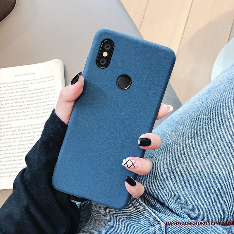 Hoesje Redmi Note 6 Pro Zacht Net Redtelefoon, Hoes Redmi Note 6 Pro Bescherming Trendy Merk Mini