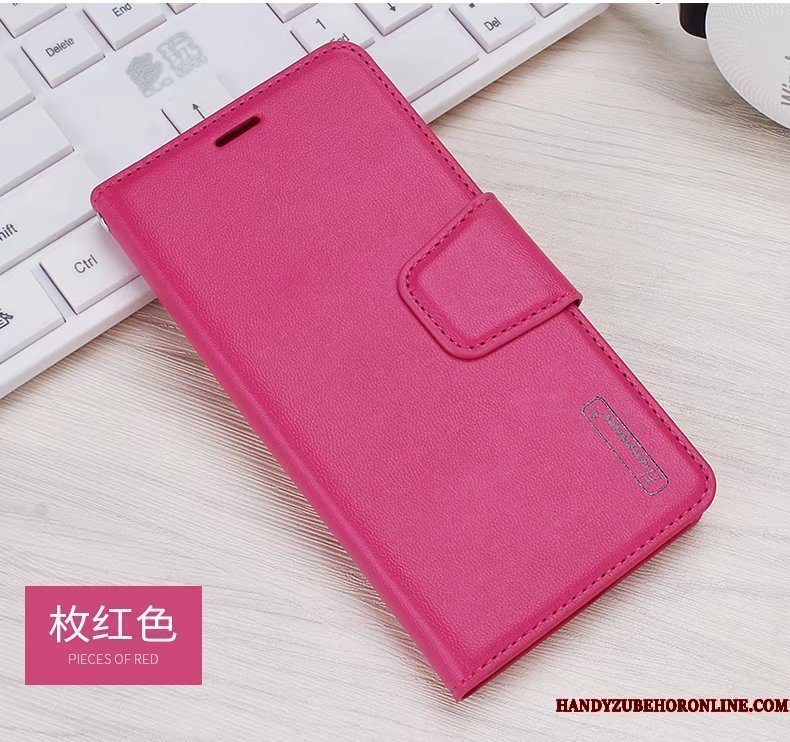 Hoesje Redmi Note 9 Bescherming Anti-fall Rood, Hoes Redmi Note 9 Zakken Telefoon
