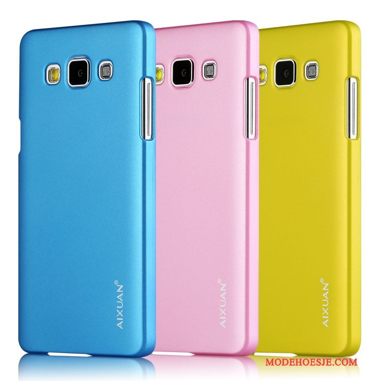 Hoesje Samsung Galaxy A3 2015 Zacht Schrobben Hard, Hoes Samsung Galaxy A3 2015 Kleur Dun