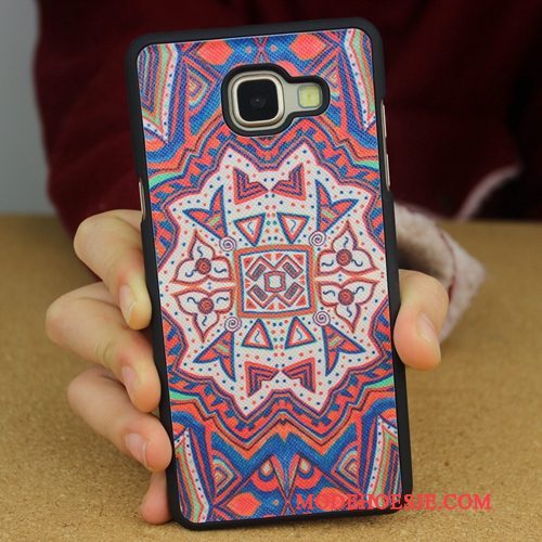 Hoesje Samsung Galaxy A3 2016 Kleur Hard Anti-fall, Hoes Samsung Galaxy A3 2016 Zacht Achterklep Schrobben