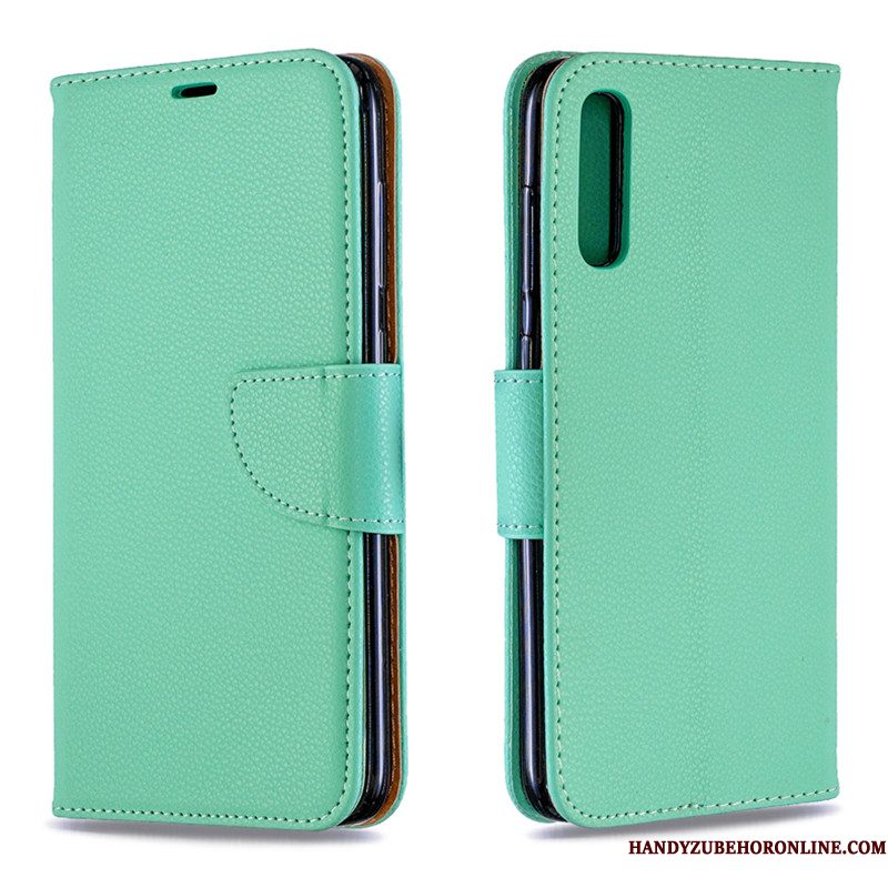 Hoesje Samsung Galaxy A30s Bescherming Nieuwtelefoon, Hoes Samsung Galaxy A30s Folio Kaart Trend