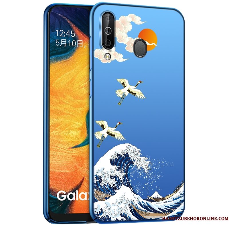 Hoesje Samsung Galaxy A40s Mode Hardtelefoon, Hoes Samsung Galaxy A40s Blauw Persoonlijk