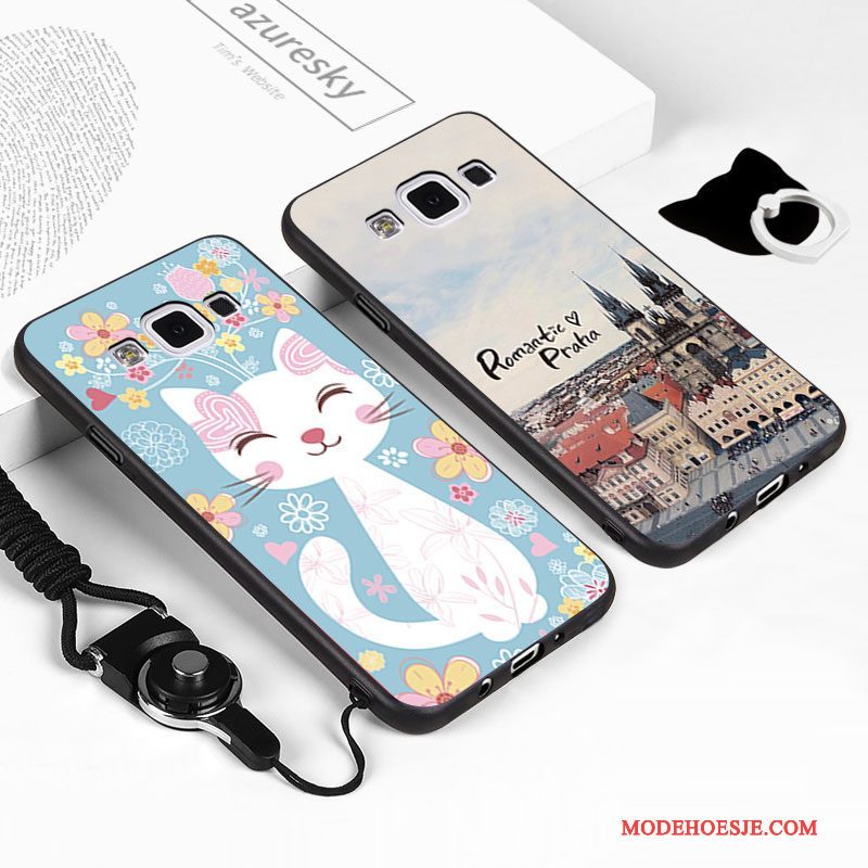 Hoesje Samsung Galaxy A5 2015 Siliconen Anti-falltelefoon, Hoes Samsung Galaxy A5 2015 Kleur