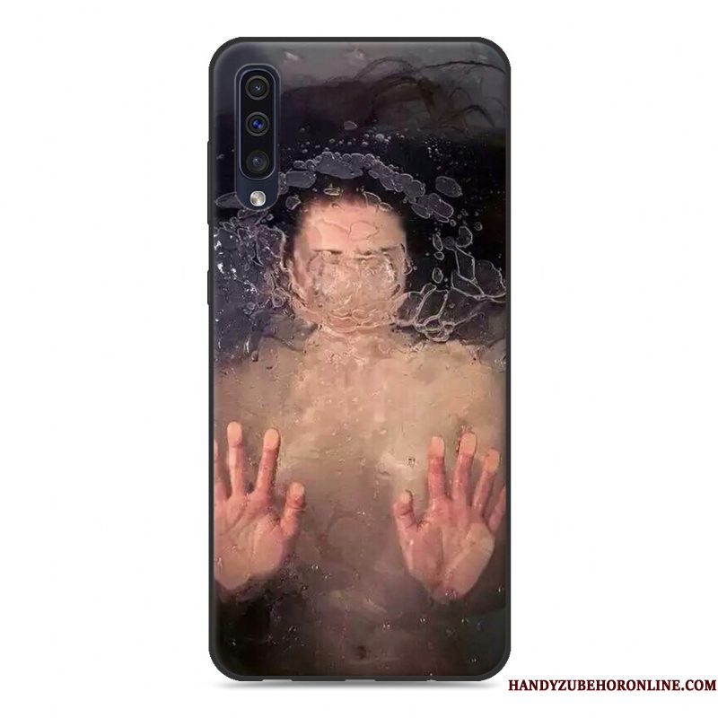 Hoesje Samsung Galaxy A50 Zacht Lovers Trend, Hoes Samsung Galaxy A50 Scheppend Nieuw Persoonlijk