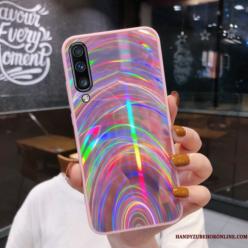 Hoesje Samsung Galaxy A50s Siliconen Net Red Lovers, Hoes Samsung Galaxy A50s Spotprent Telefoon Hard