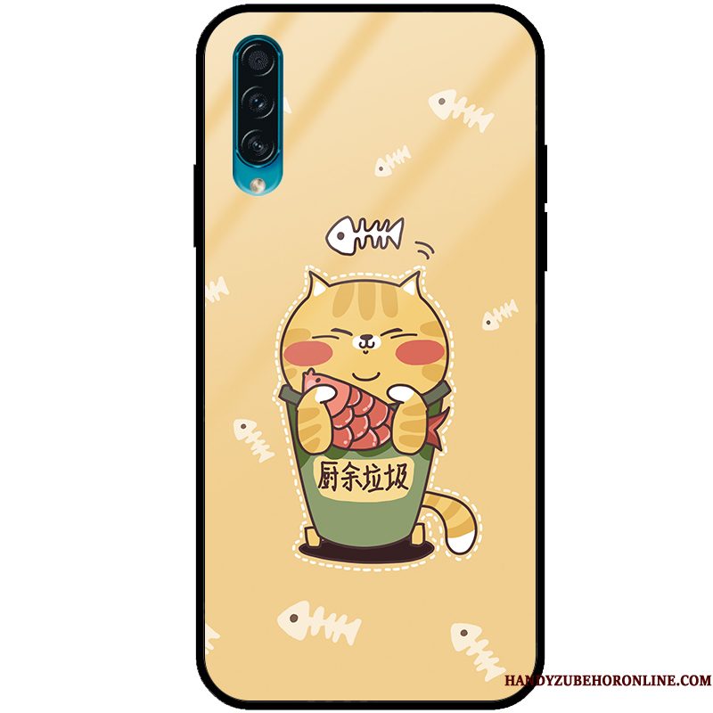 Hoesje Samsung Galaxy A50s Zacht Glas Trend, Hoes Samsung Galaxy A50s Zakken Persoonlijk Mooie