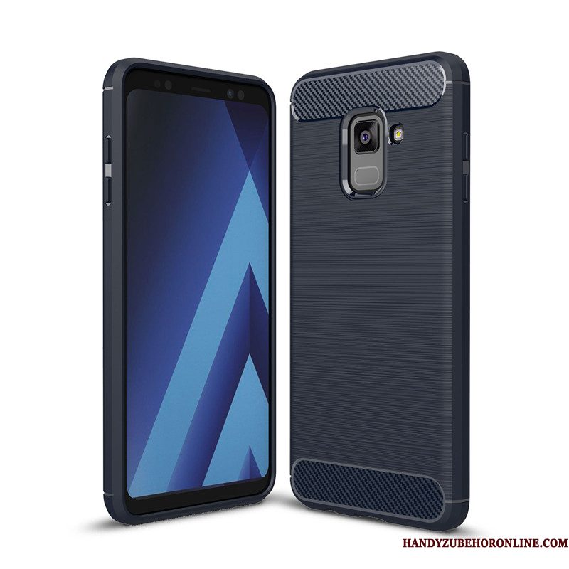 Hoesje Samsung Galaxy A6 Zakken Zijde Patroon, Hoes Samsung Galaxy A6 Bescherming Telefoon Anti-fall