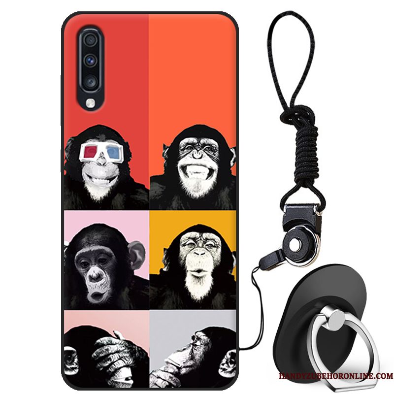 Hoesje Samsung Galaxy A70 Scheppend Trendy Merk Anti-fall, Hoes Samsung Galaxy A70 Siliconen Telefoon Persoonlijk