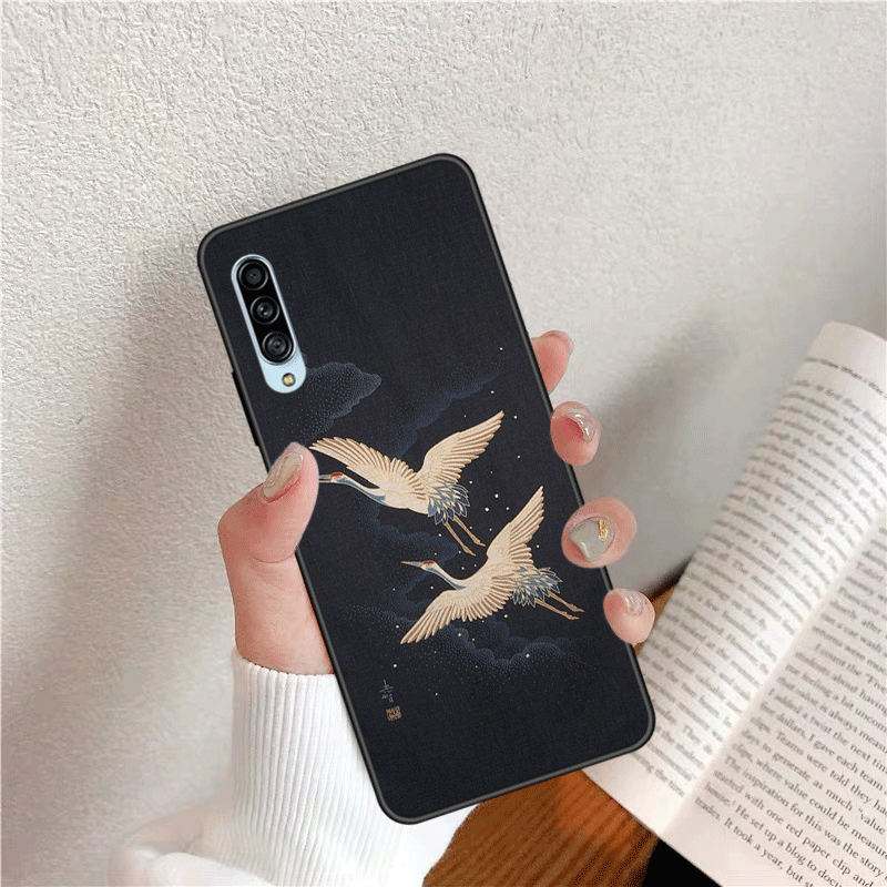 Hoesje Samsung Galaxy A70s Bescherming Pas Kunst, Hoes Samsung Galaxy A70s Scheppend Anti-fall Chinese Stijl