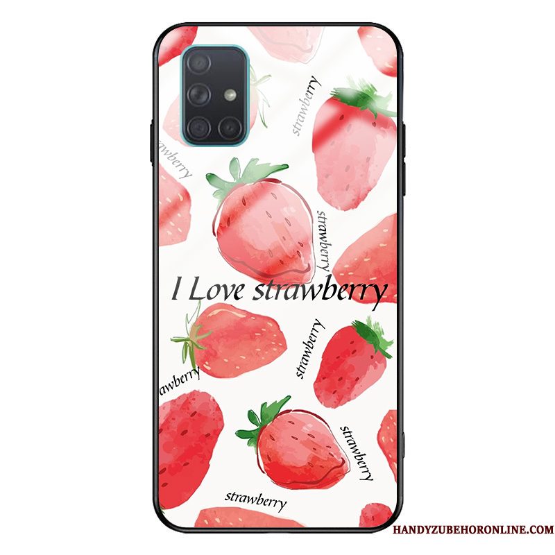 Hoesje Samsung Galaxy A71 Zakken Kunst Anti-fall, Hoes Samsung Galaxy A71 Bescherming Glas Trend