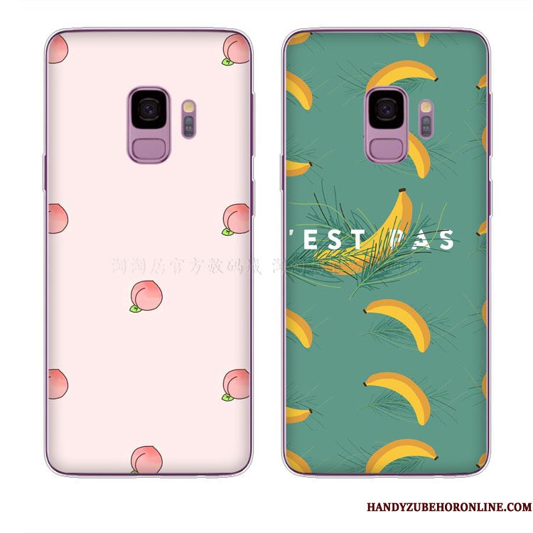 Hoesje Samsung Galaxy A8 2018 Verstelefoon, Hoes Samsung Galaxy A8 2018 Groen Roze