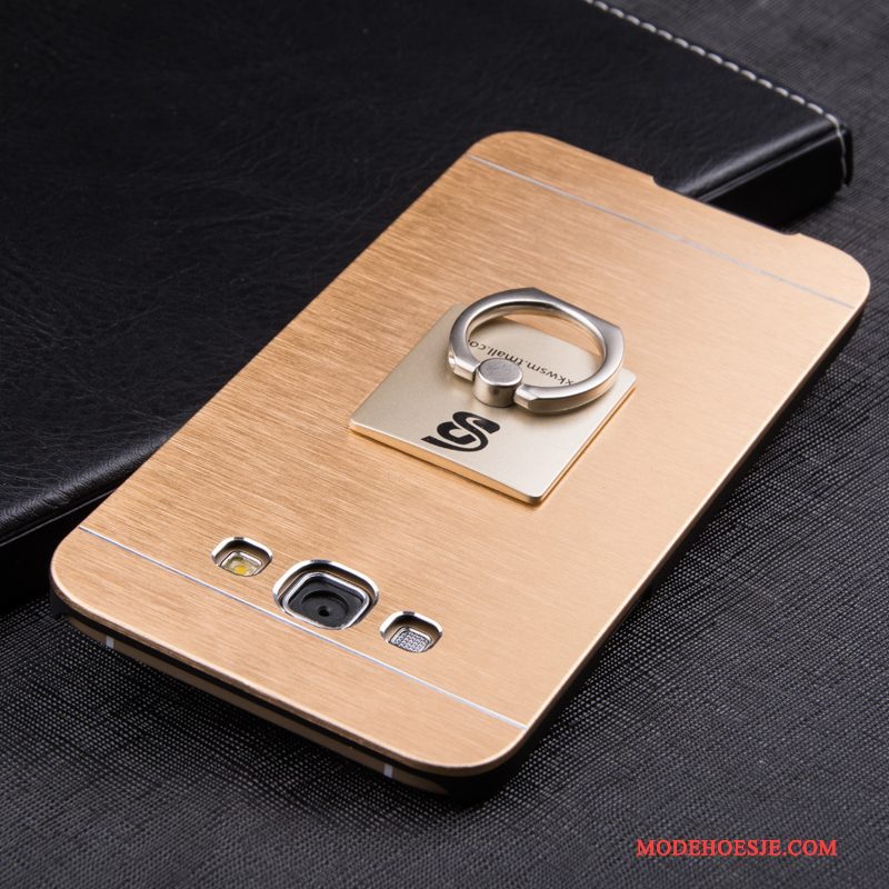 Hoesje Samsung Galaxy A8 Metaal Anti-falltelefoon, Hoes Samsung Galaxy A8 Scheppend Trend Hard