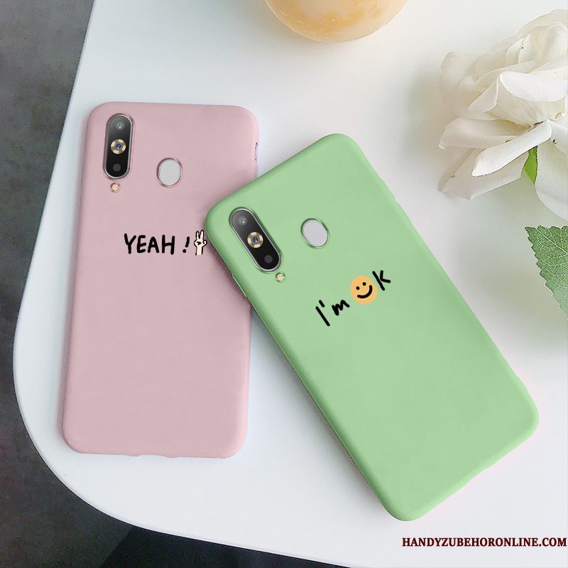 Hoesje Samsung Galaxy A8s Bescherming Lovers Anti-fall, Hoes Samsung Galaxy A8s Zakken Vers Schrobben