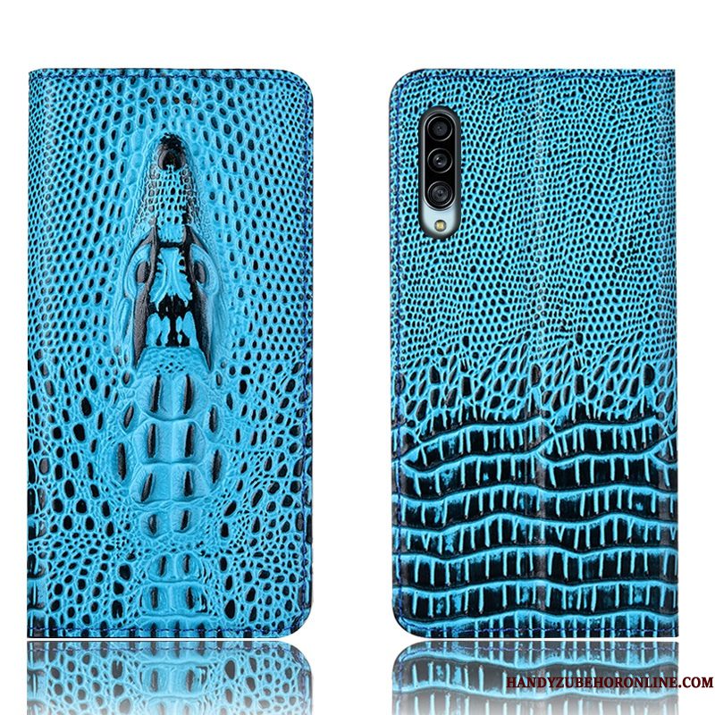 Hoesje Samsung Galaxy A90 5g Zakken Krokodil Anti-fall, Hoes Samsung Galaxy A90 5g Bescherming Telefoon