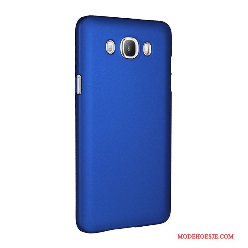 Hoesje Samsung Galaxy J7 2015 Bescherming Hard Blauw, Hoes Samsung Galaxy J7 2015 Telefoon